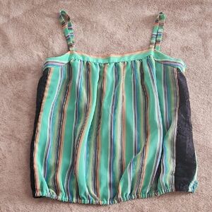 RACHEL Rachel Roy Multicolor Striped Camisole (med)